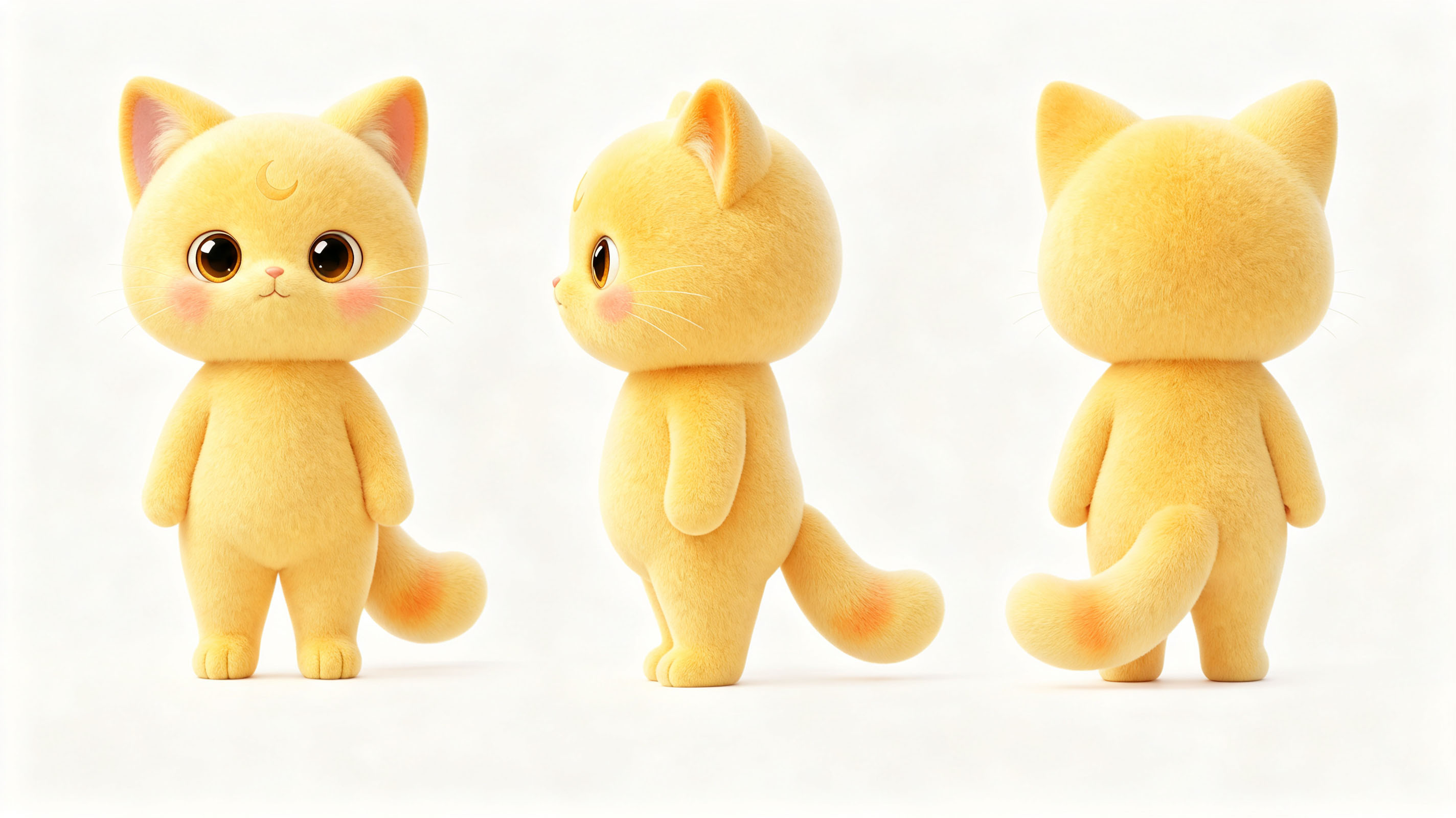 月亮猫 MOONCAT IP 形象图